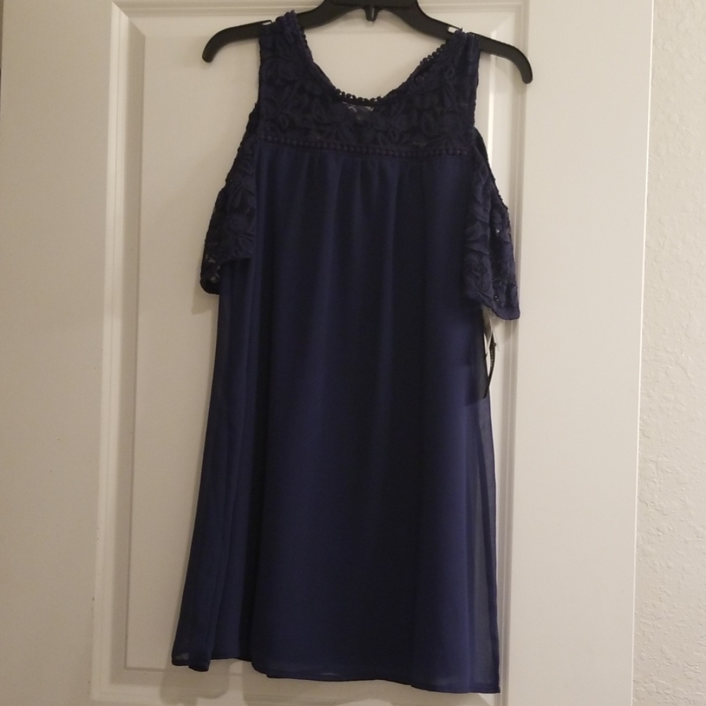 Blue dress